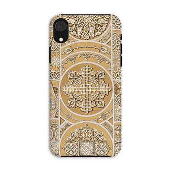 Russian Pattern - Auguste Racinet Iphone Case, Xr / Matte, Ornate Phone Case Intricate Gold White Celtic-inspired Designs