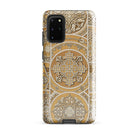Russian Pattern Auguste Racinet Samsung Case, Galaxy S20 Plus / Matte, Brown Gold Ornate Phone Case Celtic Knot Design