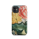 Sacred Egyptian Bean Robert John Thornton Iphone Case, 11 / Matte, Floral Patterned Phone Case