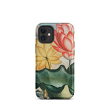 Sacred Egyptian Bean - Robert John Thornton Iphone Case, 12 Mini / Matte, Floral-patterned Iphone Case