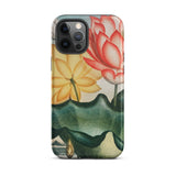 Sacred Egyptian Bean - Robert John Thornton Iphone Case, 12 Pro Max / Matte, Floral-patterned Phone Case