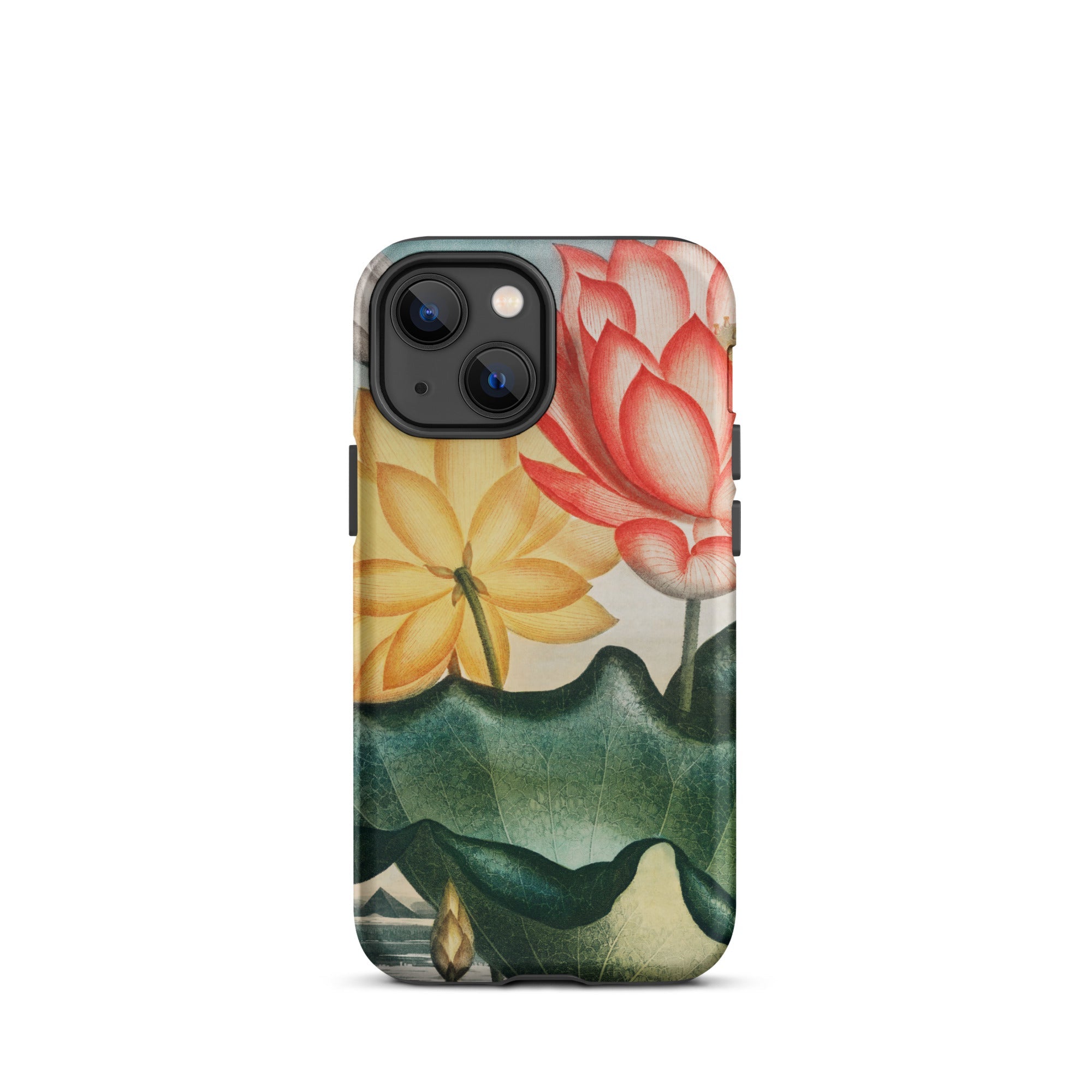 Sacred Egyptian Bean - Robert John Thornton Iphone Case, 13 Mini / Matte, Floral-patterned Phone Case