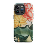 Sacred Egyptian Bean - Robert John Thornton Iphone Case, 15 Pro Max / Matte, Floral-patterned Phone Case