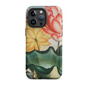 Sacred Egyptian Bean - Robert John Thornton Iphone Case, 15 Pro Max / Matte, Floral-patterned Phone Case
