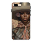 Sadie - Black Sapphic Cowgirl Iphone Case 8 Plus / Matte Mobile Phone Cases