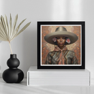 Sadie - Lesbian Black Cowgirl Art Print Posters Prints & Visual Artwork