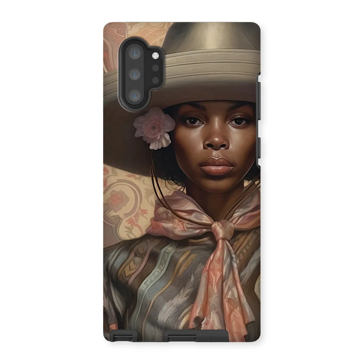 Sadie The Lesbian Cowgirl - Sapphic Art Phone Case - Samsung Galaxy Note 10p / Matte - Mobile Phone Cases - Aesthetic
