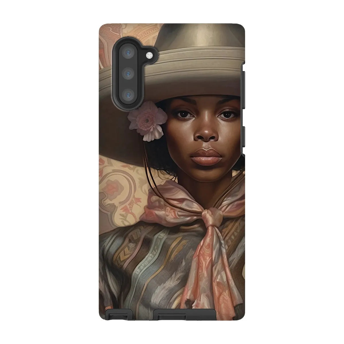 Sadie The Lesbian Cowgirl - Sapphic Art Phone Case - Samsung Galaxy Note 10 / Matte - Mobile Phone Cases - Aesthetic Art