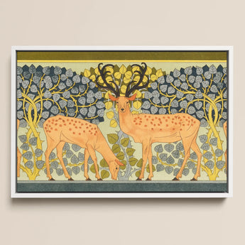Sagittaire - Maurice Pillard Verneuil Deer Art Print / Canvas, 18x12’’ / 46x31cm / White Frame, Posters Prints & Visual Artwork, Toby Leon
