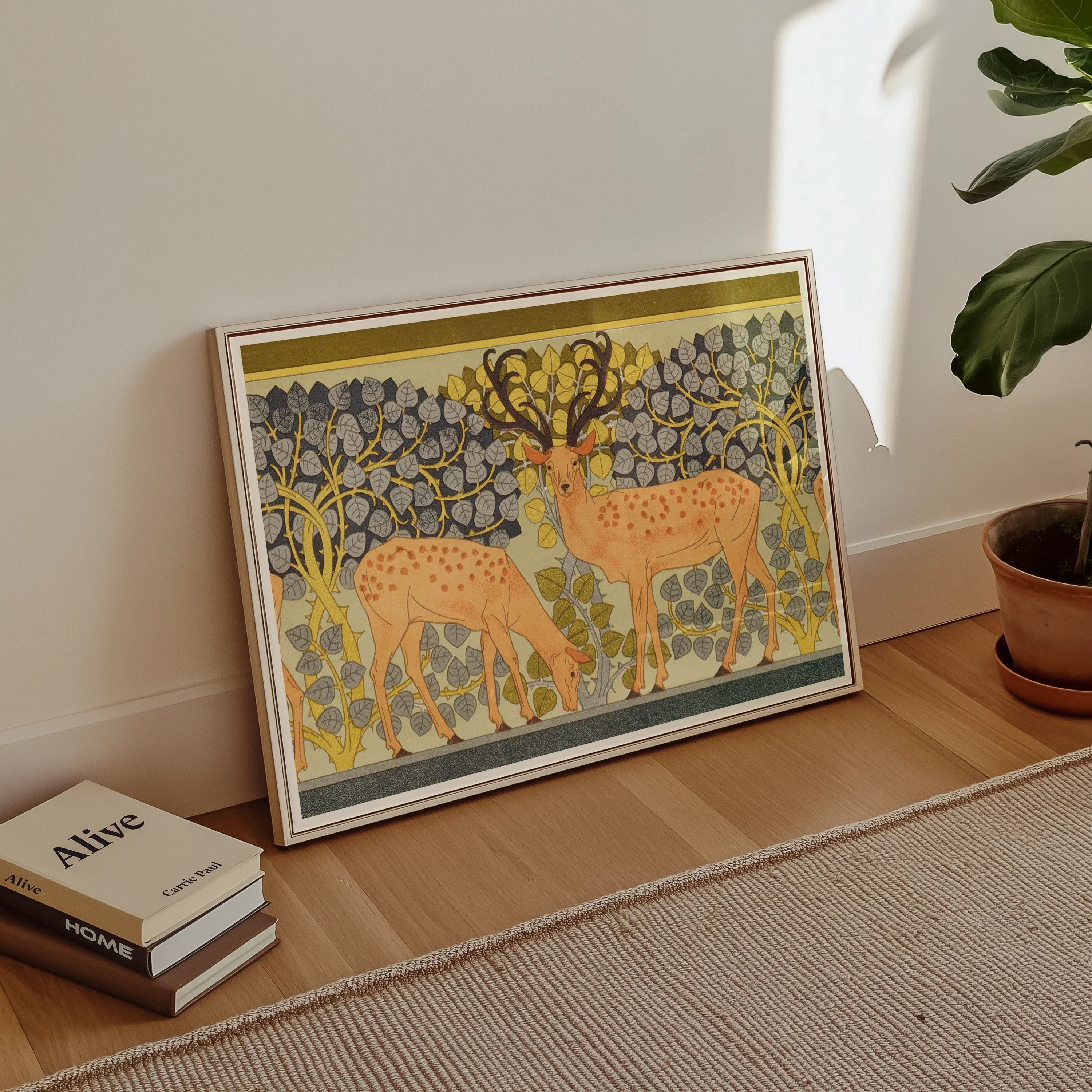 Sagittaire - Maurice Pillard Verneuil Deer Art Print