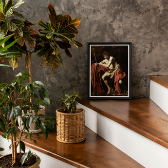 Saint John the Baptist in Wilderness - Caravaggio Art Print / Canvas, Posters Prints & Visual Artwork, Toby Leon