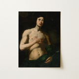 Saint Sebastian - Lorenzo Lippi Art Print / Canvas, 12x16’’ / 31x41cm / Unframed / no Border, Posters Prints & Visual Artwork, Toby Leon