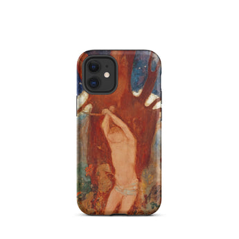Saint Sebastien - Odilon Redon Phone Case Iphone 12 Mini / Matte Rugged Multi-colored Phone Case Vivid Painting Nude Figure Odilon Redon