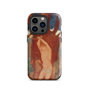 Saint Sebastien - Odilon Redon Phone Case Iphone 14 Pro / Gloss Rugged Protective Phone Case Vividly Painted Artwork Warm Odilon Redon