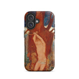 Saint Sebastien - Odilon Redon Phone Case Iphone 16 / Matte Rugged Phone Case Vibrant Textured Painting Nude Figure Odilon Redon Paints,