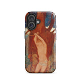 Saint Sebastien - Odilon Redon Phone Case Iphone 16 / Gloss Rugged Phone Case Vibrant Textured Print Expressive Painting Odilon Redon