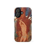 Saint Sebastien - Odilon Redon Phone Case Iphone 17 / Matte Rugged Phone Case Vivid Painterly Design Nude Figure Odilon Redon Paints,