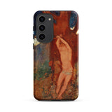 Saint Sebastien - Odilon Redon Phone Case Samsung Galaxy S23 Plus / Matte Phone Case Vibrant Impressionistic Painting Nude Figure Earthy