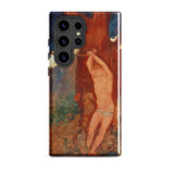 Saint Sebastien - Odilon Redon Phone Case Samsung Galaxy S24 Ultra / Gloss Phone Case Vibrant Impressionistic Painting Nude Figure
