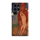 Saint Sebastien - Odilon Redon Phone Case Samsung Galaxy S23 Ultra / Matte Phone Case Vibrant Impressionistic Painting Nude Figure