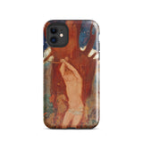 Saint Sebastien - Odilon Redon Phone Case Iphone 11 / Gloss Phone Case Vibrant Painterly Depiction Nude Figure Expressive Odilon Redon