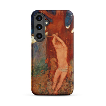 Saint Sebastien - Odilon Redon Phone Case Samsung Galaxy S24 Plus / Matte Phone Case Vintage-style Painting Nude Figure Earthy Warm-toned