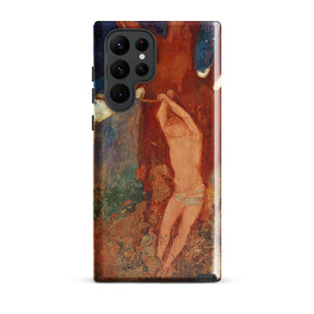 Saint Sebastien - Odilon Redon Phone Case Samsung Galaxy S22 Ultra / Gloss Phone Case Vintage-style Painting Warm Earthy Tones Expressive