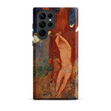 Saint Sebastien - Odilon Redon Phone Case Samsung Galaxy S22 Ultra / Matte Phone Case Vintage-style Painting Warm Earthy Tones Soft Odilon