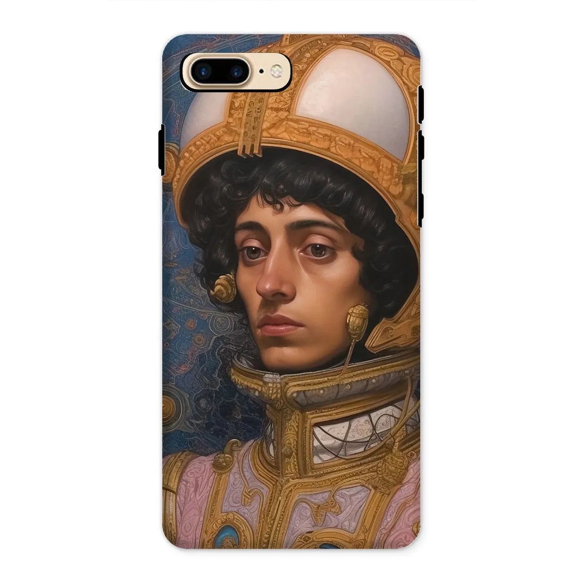 Samir The Gay Astronaut - Lgbtq Art Phone Case - Iphone 8 Plus / Matte - Mobile Phone Cases - Aesthetic Art