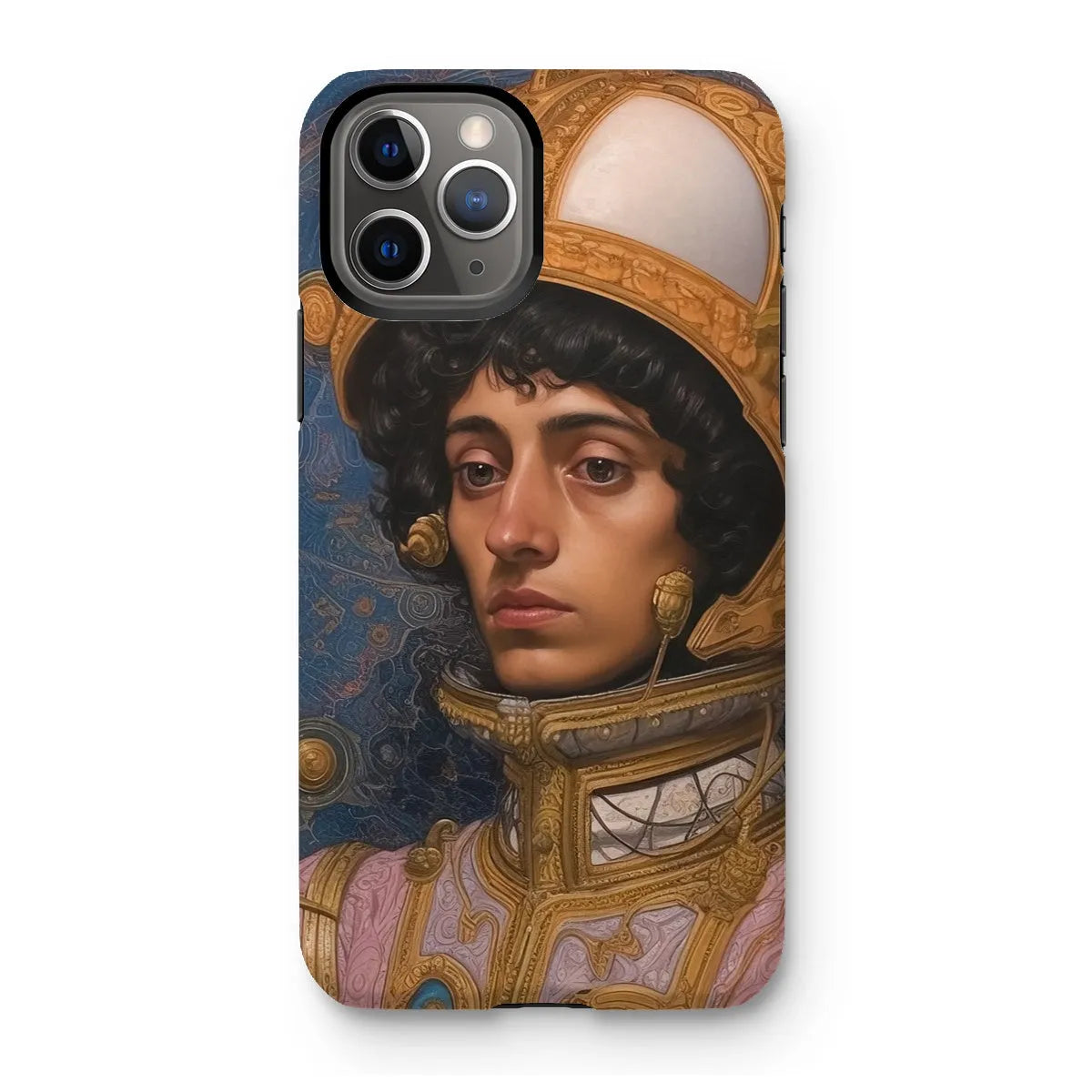 Samir The Gay Astronaut - Lgbtq Art Phone Case - Iphone 11 Pro / Matte - Mobile Phone Cases - Aesthetic Art