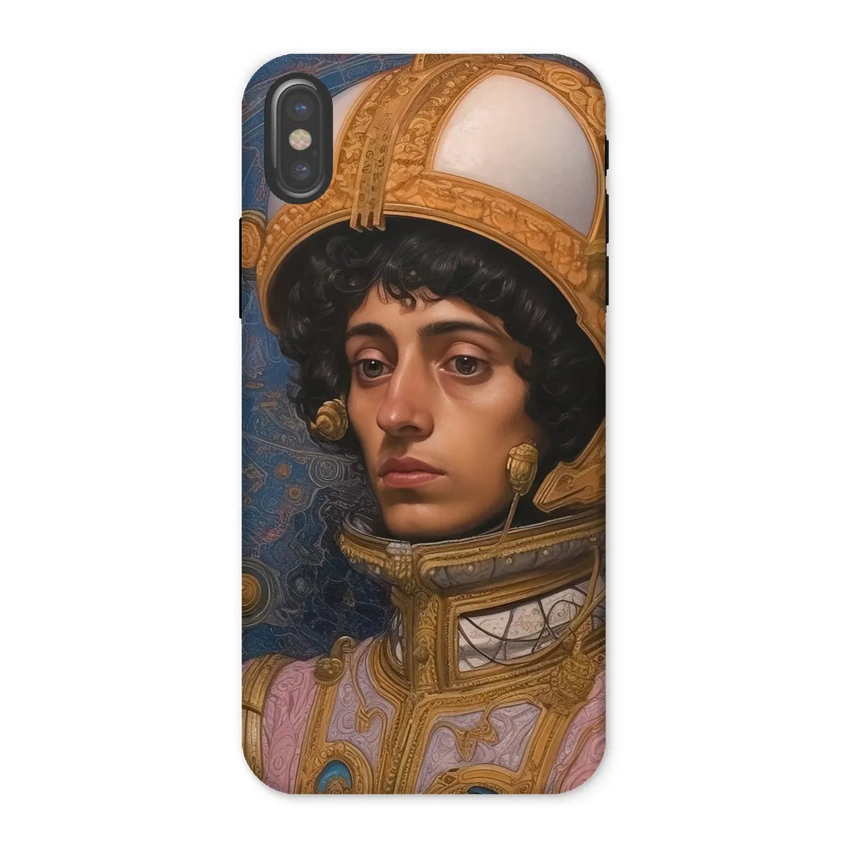 Samir The Gay Astronaut - Lgbtq Art Phone Case - Iphone x / Matte - Mobile Phone Cases - Aesthetic Art
