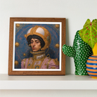 Samir - Gay Muslim Astronaut Art Print Posters Prints & Visual Artwork