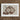 White Framed Abstract Art Print Brown Beige Geometric Kamisaka Sekka, Warrior’s Garment Ripple, Rinpa School’s Ornate