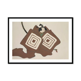Samurai - Kamisaka Sekka Art Print, Framed Japanese Art Print