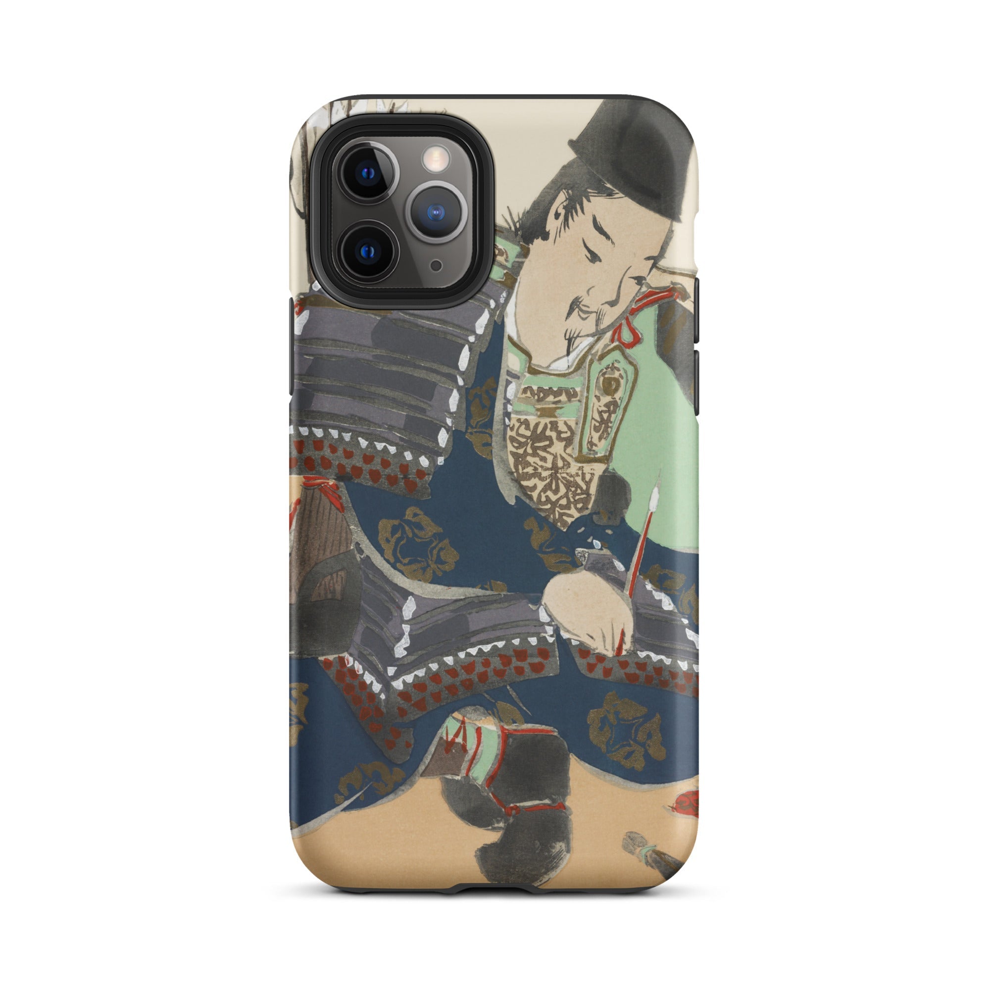Samurai Kamisaka Sekka Momoyogusa Iphone Case, 11 Pro / Matte, Iphone Case Japanese Art