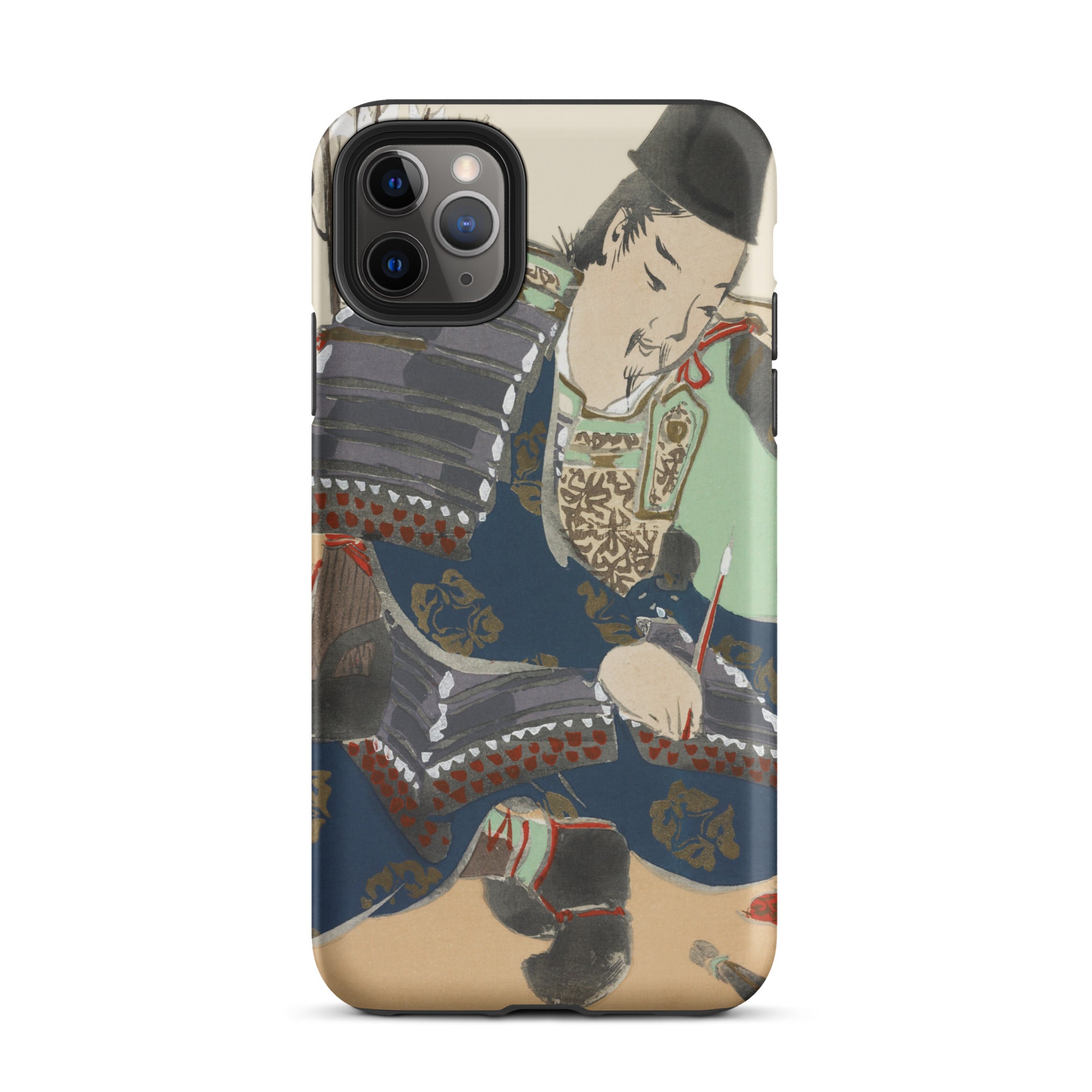 Samurai Kamisaka Sekka Momoyogusa Iphone Case, 11 Pro Max / Matte, Smartphone Case Samurai Art