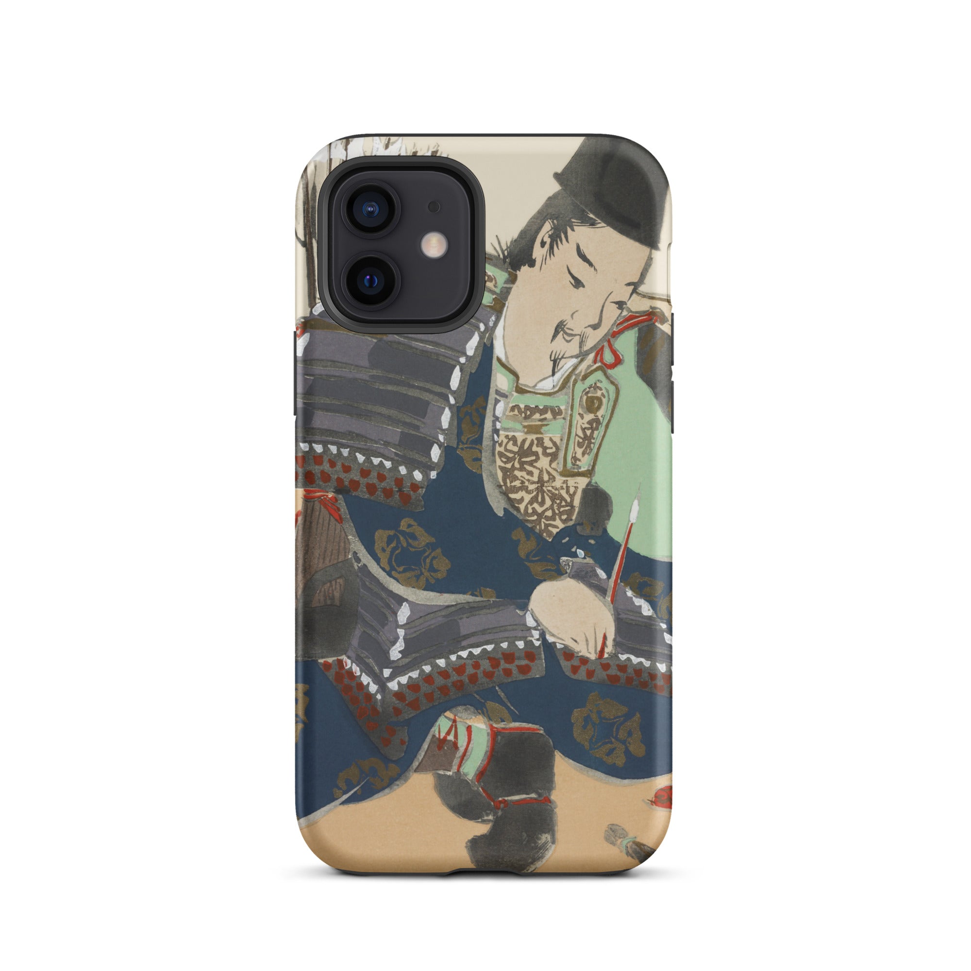 Samurai Kamisaka Sekka Momoyogusa Iphone Case, 12 / Matte, Phone Case Samurai Design