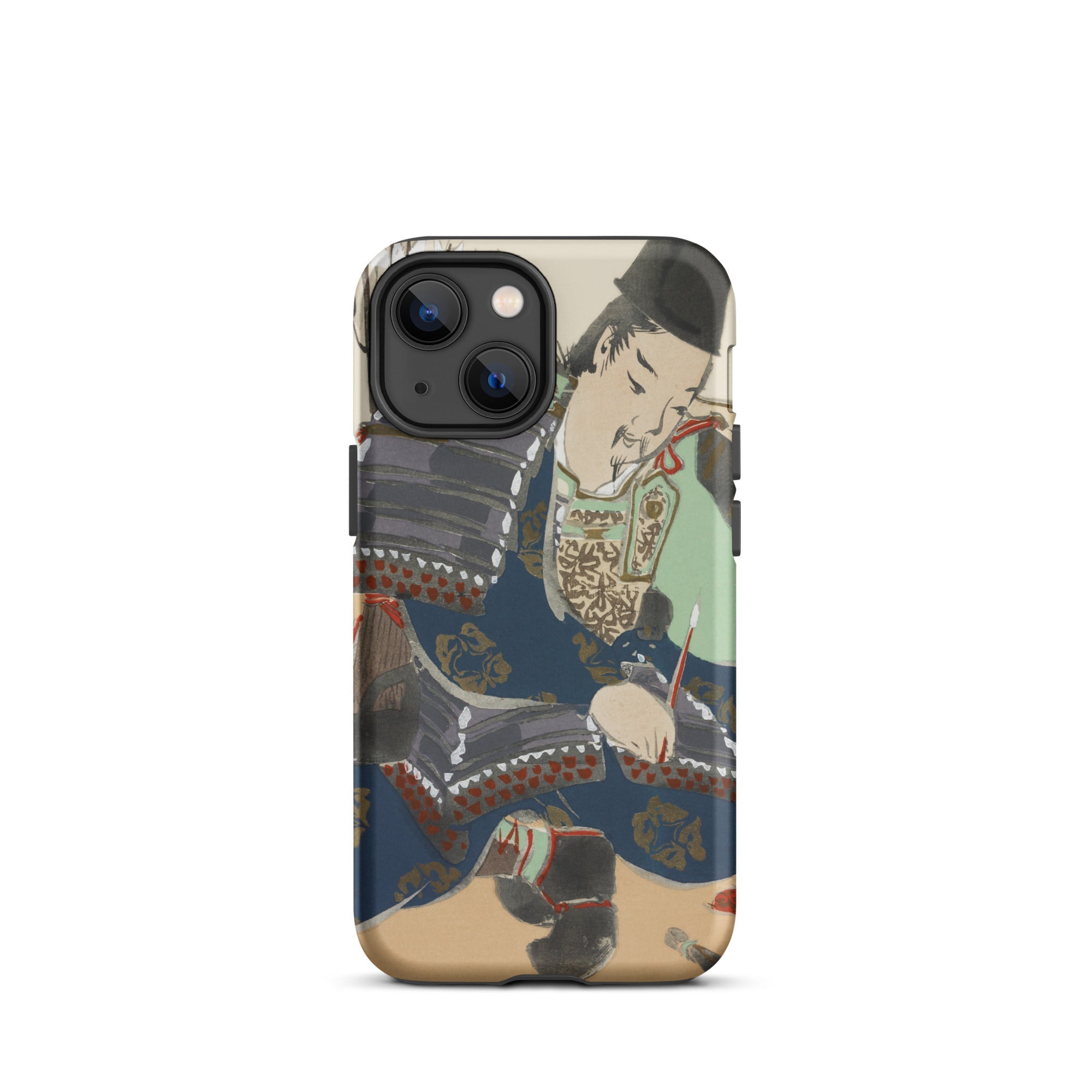 Samurai Kamisaka Sekka Momoyogusa Iphone Case, 13 Mini / Matte, Artistic Phone Case