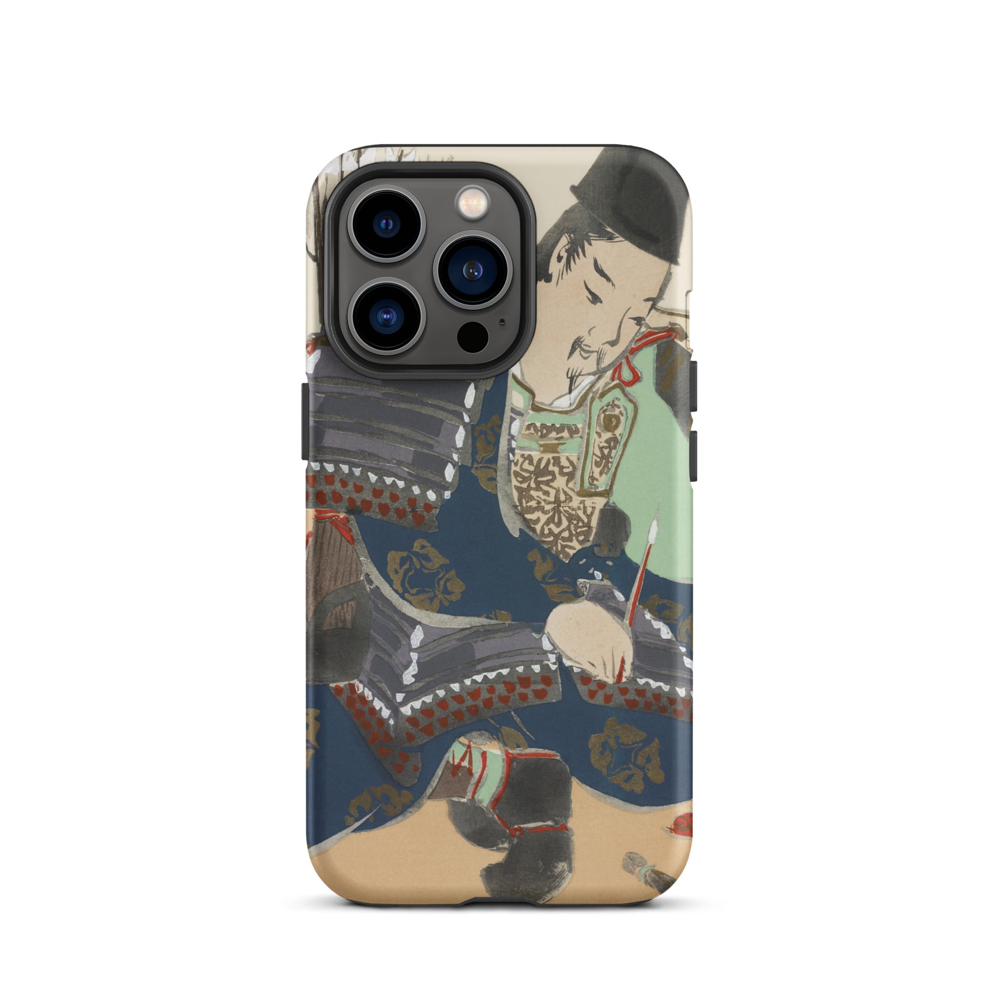 Samurai Kamisaka Sekka Momoyogusa Iphone Case, 13 Pro / Matte, Japanese Art Phone Case