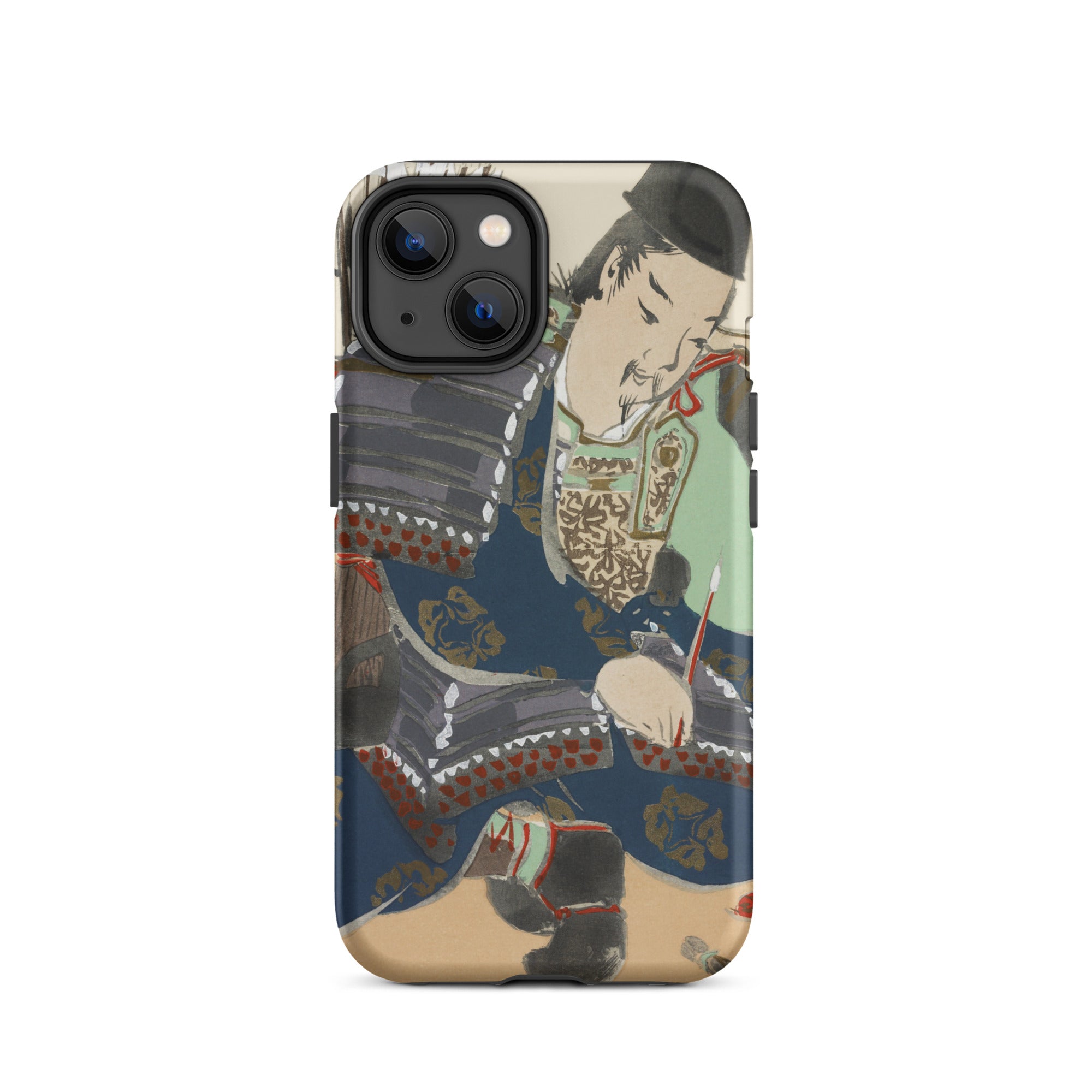 Samurai Kamisaka Sekka Momoyogusa Iphone Case, 14 / Matte, Phone Case Japanese Art