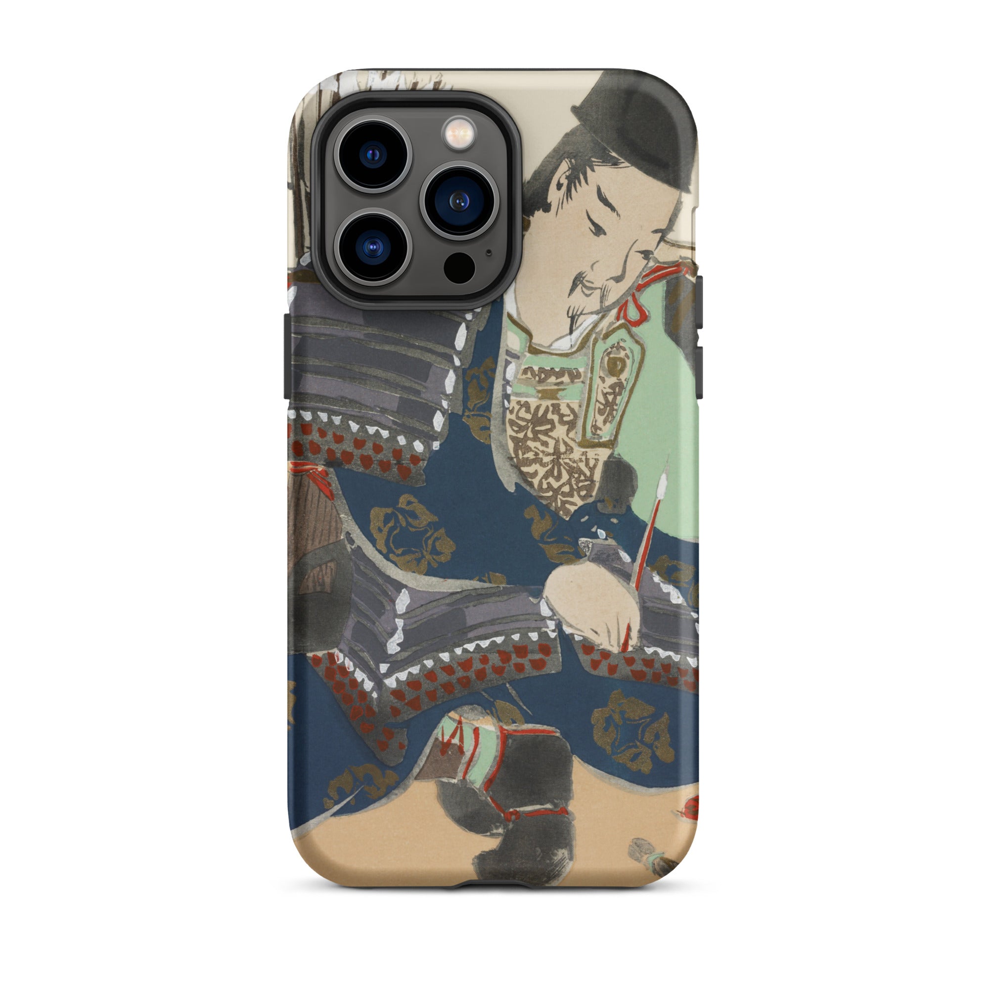 Samurai Kamisaka Sekka Momoyogusa Iphone Case, 14 Pro Max / Matte, Iphone Case Japanese Art