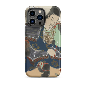 Samurai - Kamisaka Sekka Momoyogusa Iphone Case, 14 Pro Max / Matte, Iphone Case Japanese Art
