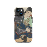Samurai - Kamisaka Sekka Momoyogusa Iphone Case, 15 / Matte, Phone Case Japanese Art