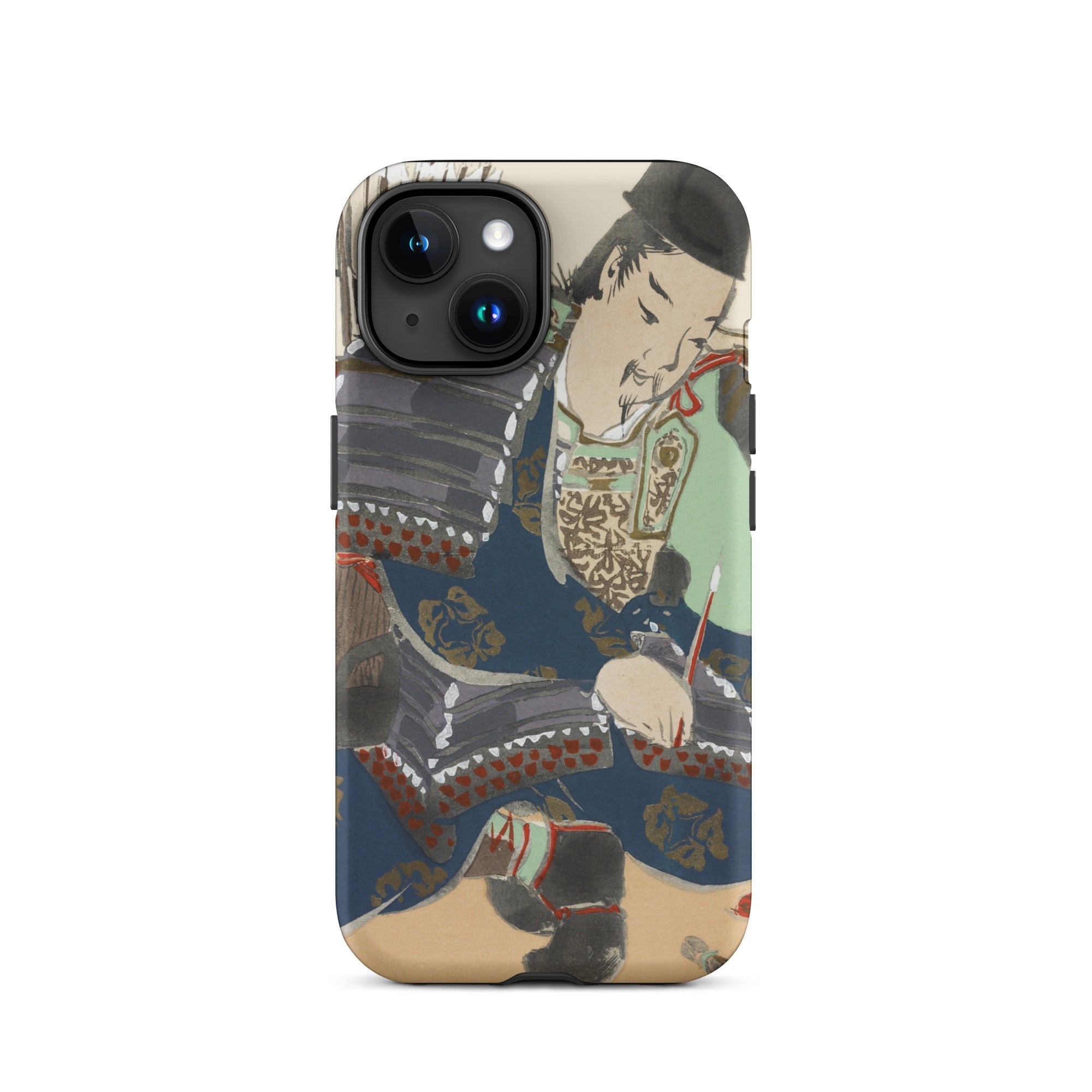 Samurai Kamisaka Sekka Momoyogusa Iphone Case, 15 / Matte, Phone Case Japanese Art