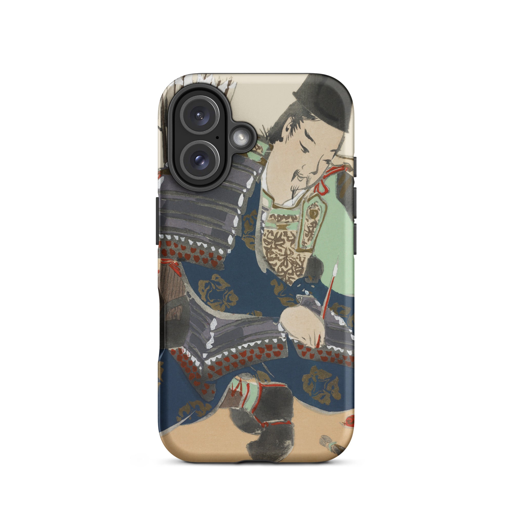 Samurai Kamisaka Sekka Momoyogusa Iphone Case, 16 / Matte, Phone Case Japanese Art