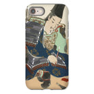 Samurai - Kamisaka Sekka Momoyogusa Iphone Case, 8 / Matte, Phone Case Traditional Japanese Samurai Artwork Ukiyo-e Style