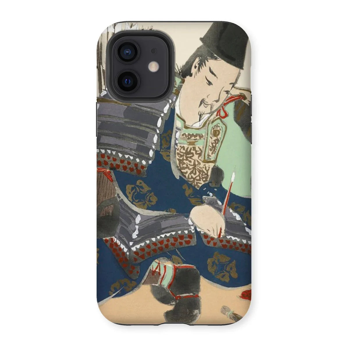 Samurai - Kamisaka Sekka Momoyogusa Iphone Case, 12 / Matte, Kite-952619653, Phone Case Traditional Japanese Ukiyo-e