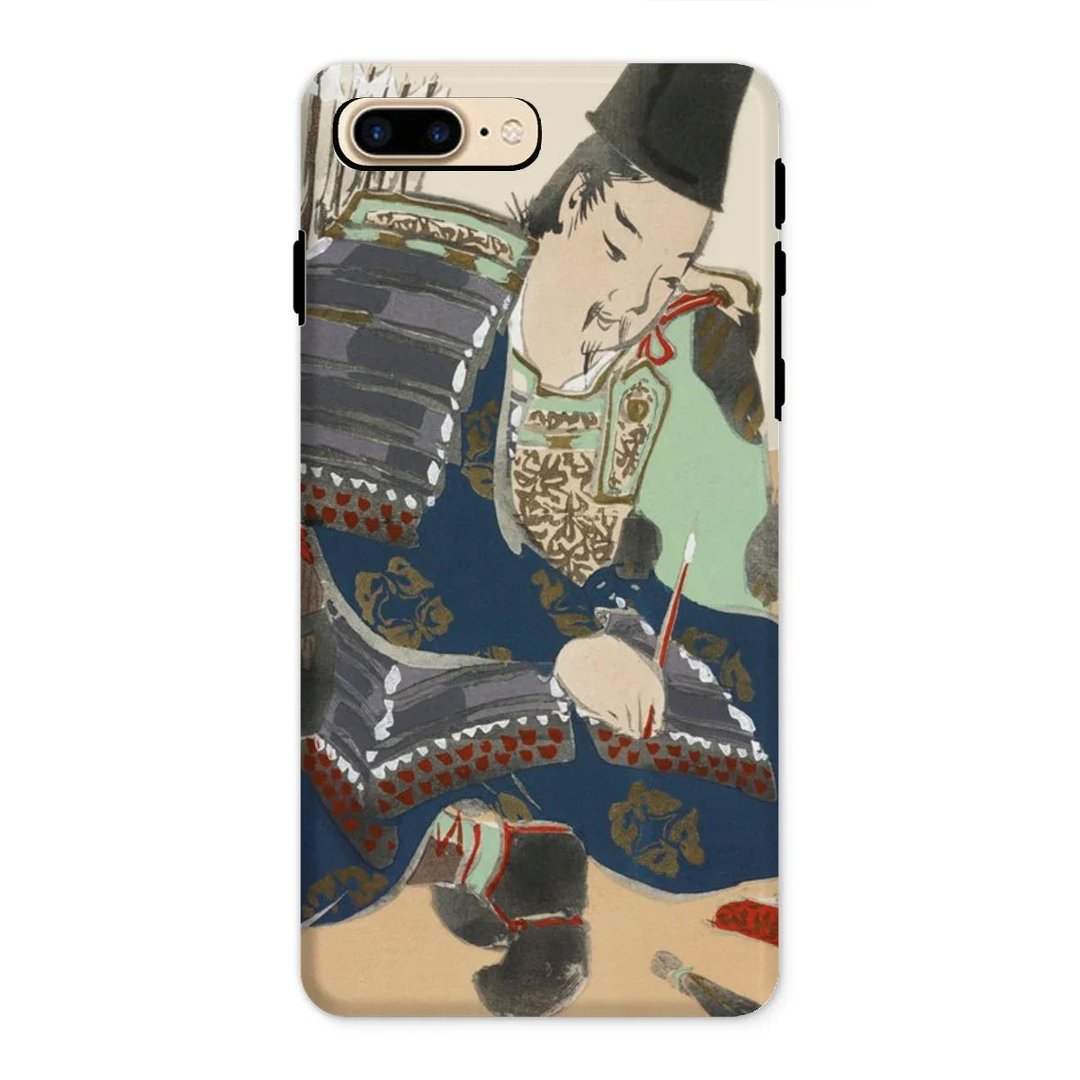 Samurai - Kamisaka Sekka Momoyogusa Iphone Case, 8 Plus / Matte, Kite-952619663, Phone Case Traditional Japanese