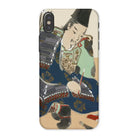 Samurai - Kamisaka Sekka Momoyogusa Iphone Case, x / Matte, Phone Case Traditional Japanese Ukiyo-e Artwork Samurai Warrior