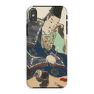 Samurai - Kamisaka Sekka Momoyogusa Iphone Case, Xs / Matte, Phone Case Traditional Japanese Ukiyo-e Samurai Artwork